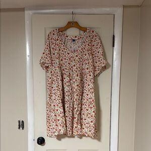 Floral V-Neck Dress